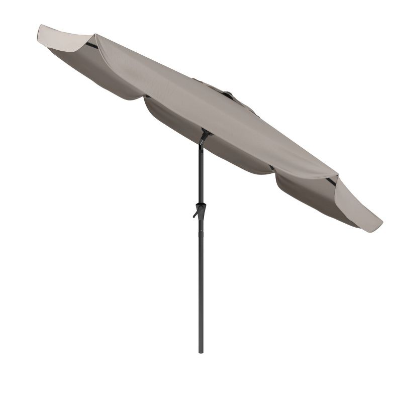 10' Tilting Market Patio Umbrella with Side Flaps - CorLiving, 4 of 8