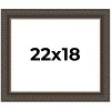 PosterPalooza | Museum Brown Picture Frame - UV Acrylic, Backing Board, Hanging Hardware Included - 2 of 4