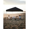 10 X 10ft Pop-Up Canopy, Foldable Outdoor Sunshade Shelter, One-Push Setup Tent for Events, Parties, Camping and Commercial - 3 of 4