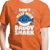 Boys' - Baby Shark - Don't Mess With Dadday Shark Short Sleeve Graphic T-Shirt - 2 of 4