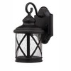 Chloe Lighting Milania Adora Transitional 1 Light Rubbed Bronze Outdoor Wall Sconce 11" Height - 2 of 3