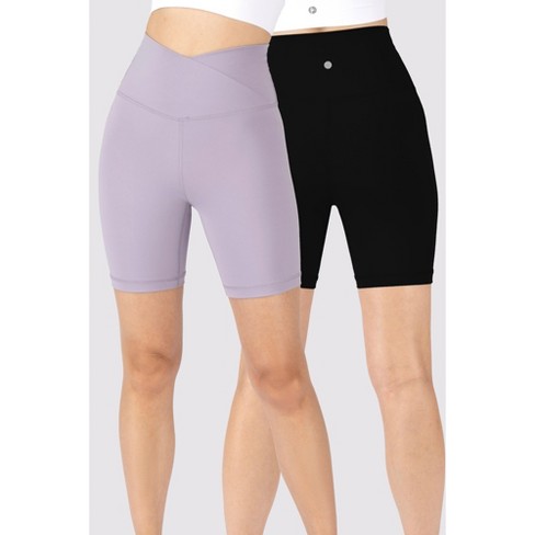 Yogalicious Lux Pink Bike Shorts Size Medium