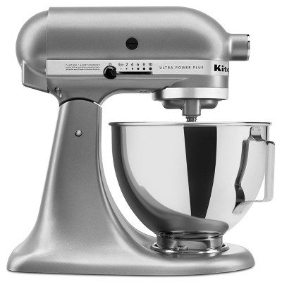 KitchenAid KSM96 Ultra Power Plus Tilt-Head Stand Mixer, Red, 4.5 qt