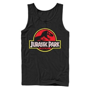 Men's Jurassic Park Bold Classic Logo Tank Top - 1 of 4