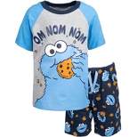 Sesame Street Cookie Monster Baby Graphic T-Shirt and Shorts Set Infant
