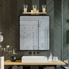 Livex Lighting Bennington 3 - Light Vanity in  Natural Brass - 2 of 4