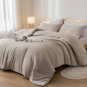BAGOKIE 7 Pieces Bed in a Bag Comforter Set - 1 of 4