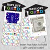Big Dot of Happiness Hats Off Grad - Graduation Party Money and Gift Card Sleeves - Nifty Gifty Card Holders - Set of 8 - 3 of 4