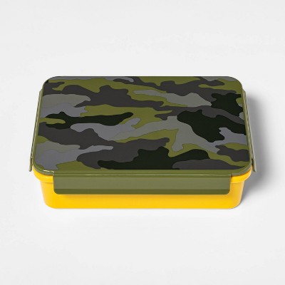 Bento Box with Non-Removable Divider Camo Decal - Cat & Jack™