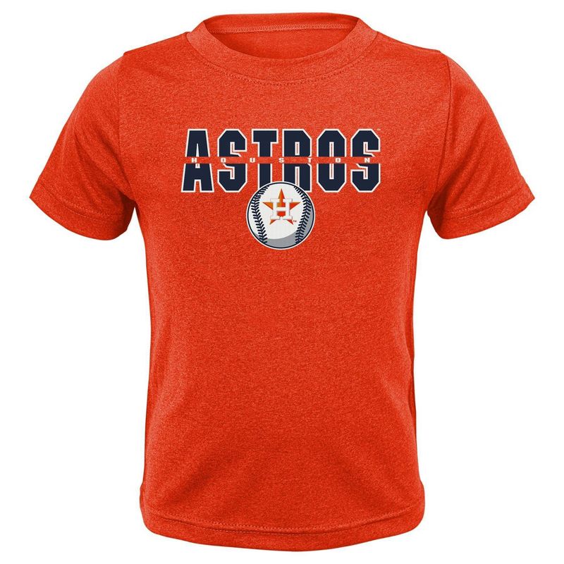 MLB Houston Astros Toddler Boys&#39; 3pk T-Shirt, 4 of 5