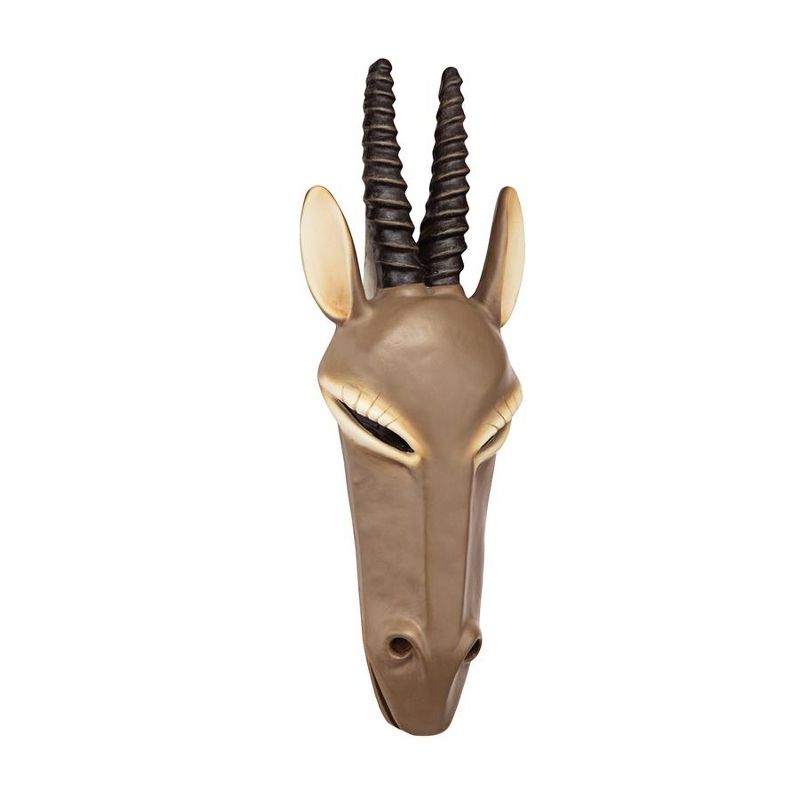 Design Toscano Serengeti Animal Wall Mask: Gemsbok, 4 of 9