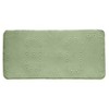 Home Mart Goods Sage Green Non-Slip Foam Bathtub Shower Mat With Suction Cups - 2 of 4