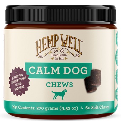 Hemp Well Calm Dog Soft Chews to Calm and Relax Your Dog