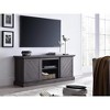 HearthPro Walden 56" W x 22.75" H x 15.5" D Freestanding Media Console - Weathered Gray, SP6554-OM - 2 of 3