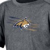 NCAA Montana State Bobcats Boys' Gray Poly T-Shirt - 3 of 3