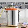 VEVOR 5 Gallon Vacuum Chamber, Upgraded Tempered Glass Lid Vacuum Degassing Chamber, 304 Stainless Steel Chamber, for Stabilizing Wood, Silver - 2 of 4
