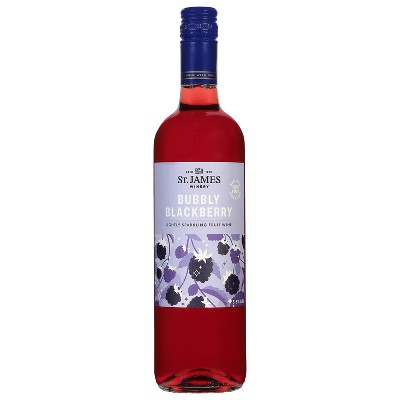 St. James Winery Blackberry Fruit Wine - 750ml Bottle