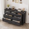 Nasitip 7 Drawer Dresser for Bedroom, 54" Wide Drawer Dresser with Storage, Wooden Closet Storage Chest for Living Room,Bedroom - 2 of 4