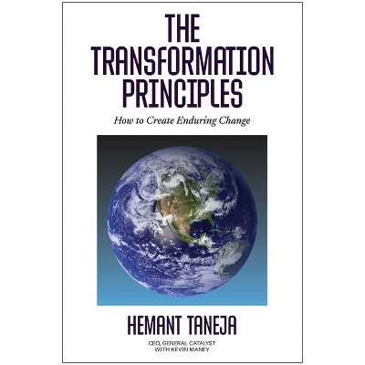 The Transformation Principles - by  Hemant Taneja (Hardcover)