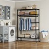VIPEK V11S Heavy Duty Garment Rack Closet Racks Rolling Clothes Rack, Max Load 452LBS, Black - 2 of 4