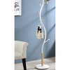 Akoasm 74.8 in. H Standing Coat Rack with Metal Base For Living Room and Hallway-Whtie - 3 of 4