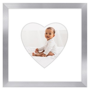 Americanflat Picture Frame with Oval Mat Insert and Shatter-Resistant Glass - Signature Collection - Photo Frame for Wall Display - 1 of 4