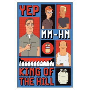 Trends International King of the Hill (2025) - The Neighbors of Arlen MM-HM Framed Wall Poster Prints - 1 of 4