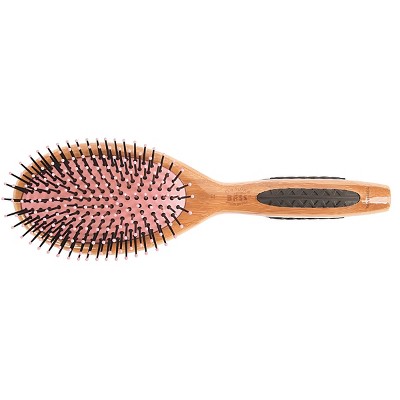 Bass Brushes Style & Detangle Hair Brush Premium Bamboo Handle With ...