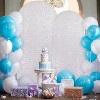 Bling Arch Backdrop Cover, Sequin Wedding Arch Stand Cover with Zipper, Round Top Fitted Backdrop Covers for Birthdays, Wedding and Party Decoration - 2 of 4