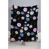 retrografika Outer Space Planets Galaxies Woven Throw Blanket - Deny Designs - 3 of 4