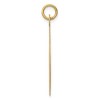 Black Bow Jewelry 14k Yellow Gold Happy Birthday Pendant, 26mm - 2 of 4