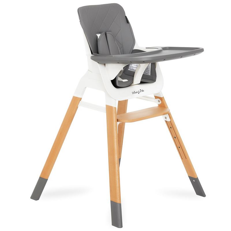 Dream On Me Nibble 2-in-1 wooden Highchair, 6 of 10