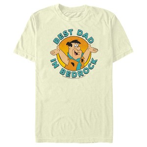 Men's The Flintstones Father's Day Fred Flintstone Best Dad T-Shirt - 1 of 4