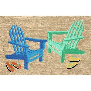 Liora Manne Frontporch Coastal Indoor/Outdoor Rug.. - 1 of 4