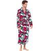 ADR Men's Lightweight Flannel Robe, Soft Cotton - 2 of 4
