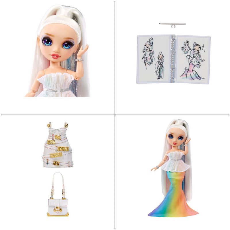 Rainbow High Fantastic Fashion Amaya Raine 11&#34; Doll w/ Playset, 6 of 9