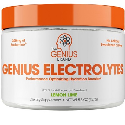 Genius Electrolytes Hydration Powder (Lemon Lime) - The Genius Brand