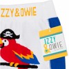 Pavilion Gift Company - Blue Pirate Parrot - 6-12 Months Baby Leggings - Pants - 4 of 4