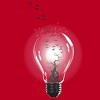 Men's Design By Humans Bulb By Barmalizer T-Shirt - 2 of 4