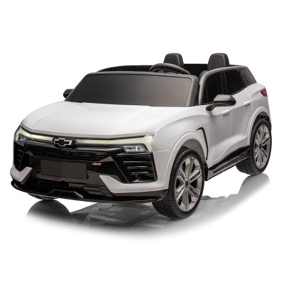 24V Kids Ride On Car, 2-Seater SUV Licensed Chevrolet Blazer Electric Car w/Parent Remote Control, 3 Speeds