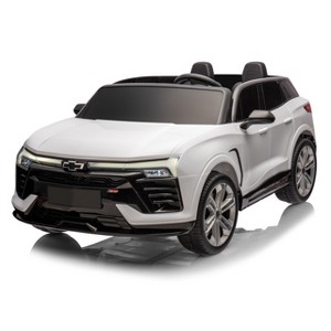 24V Kids Ride On Car, 2-Seater SUV Licensed Chevrolet Blazer Electric Car w/Parent Remote Control, 3 Speeds - 1 of 4