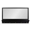 36" x 21" Milley Functional Wall Mirror Black - Kate & Laurel All Things Decor - 2 of 4