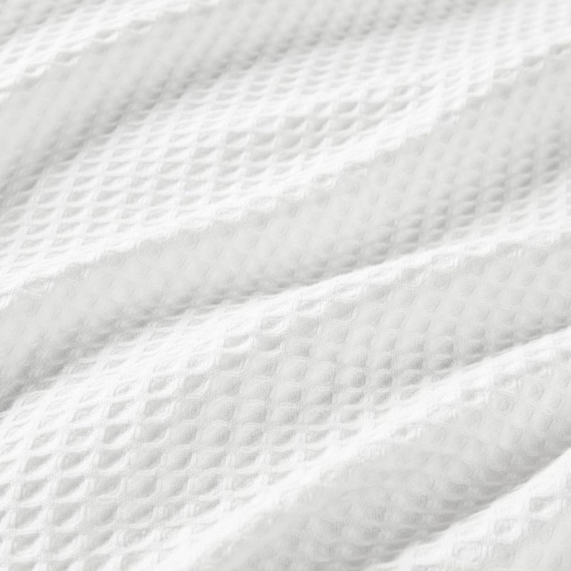 Waffle Weave Cotton Blanket - Beautyrest, 3 of 5