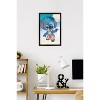 Trends International Disney Lilo And Stitch: Beach Vibes - Hang Loose Framed Wall Poster Prints - 2 of 4