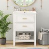 MOEPISY 24 inch Bathroom Vanity with Top Sink, Modern Bathroom Storage Cabinet with 2 Drawers - 4 of 4