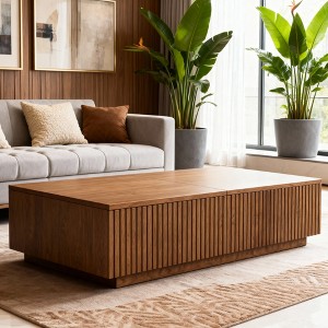 Gaoyangjiaju 51.1" Lift Top Coffee Table with Storage Density Board - 1 of 4