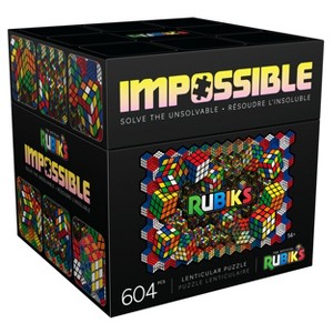 【新品】GROW UP Rez ブルースピキュール　6本セット Spin Master Rubik's Cube Impossible 604pc Lenticular Jigsaw Puzzle
