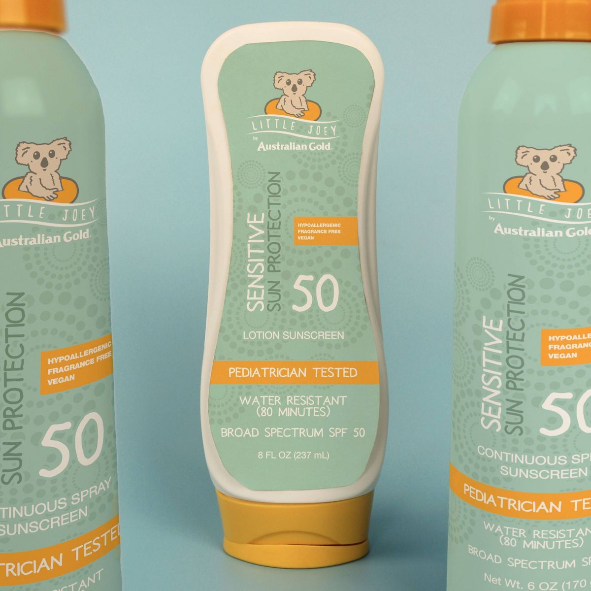 Australian Gold Little Joey Kids Sunscreen Lotion - SPF 50 - 8 fl oz - thumbnail 4