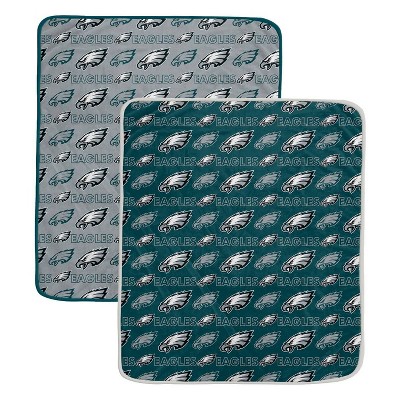 NFL Philadelphia Eagles Home & Away Ultra Soft Blanket - 2pk