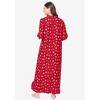 Only Necessities Women's Plus Size Long Flannel Nightgown - 3 of 4